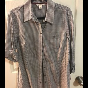 Plaid button up
